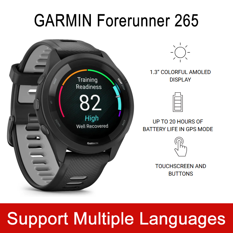 Timex Watches Smartwatch - Garmin Forerunner 265 러닝 스마트워치 다채로운