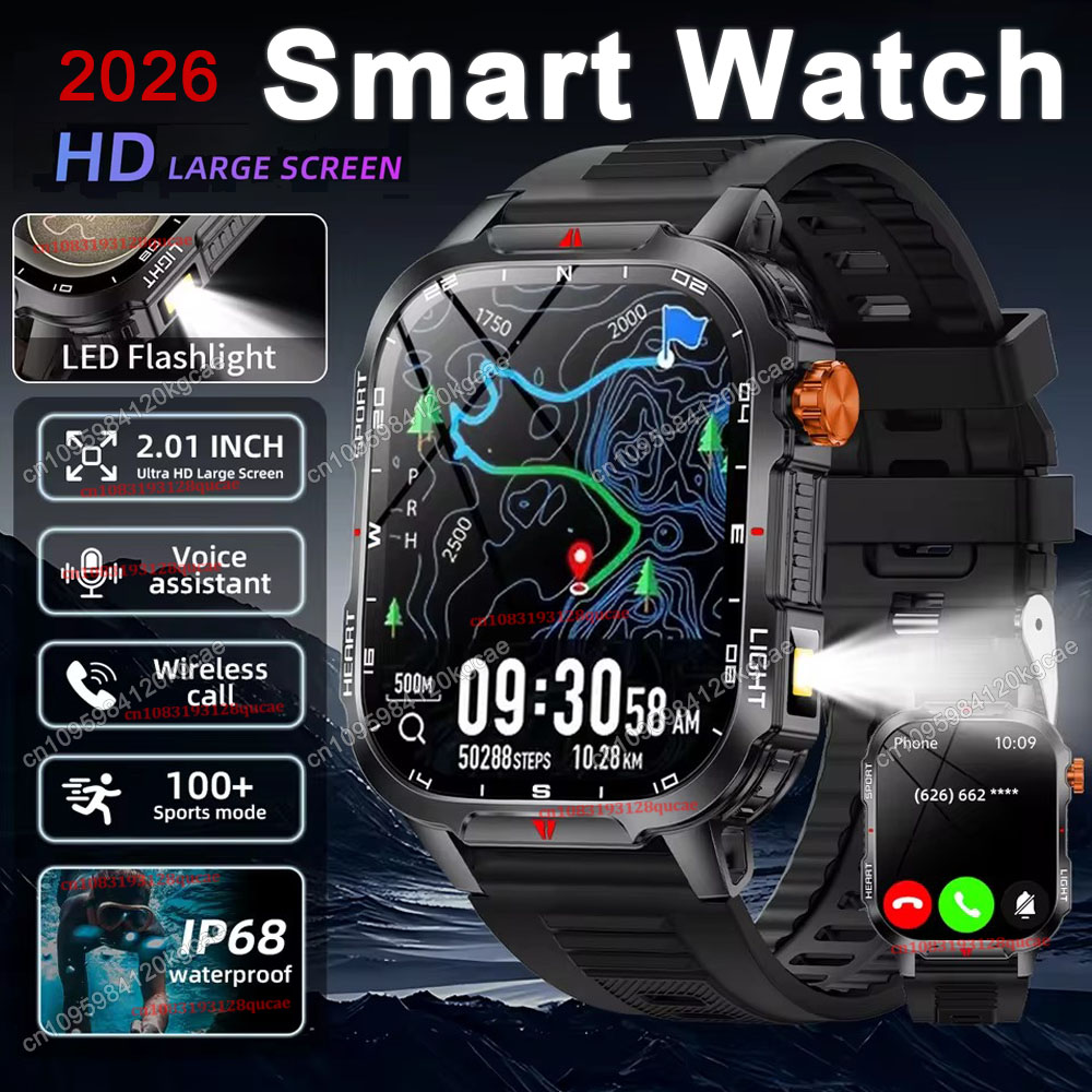 Smartwatch Watches For Women With Gps - 2026 새로운 견고한 군용 GPS 스마트