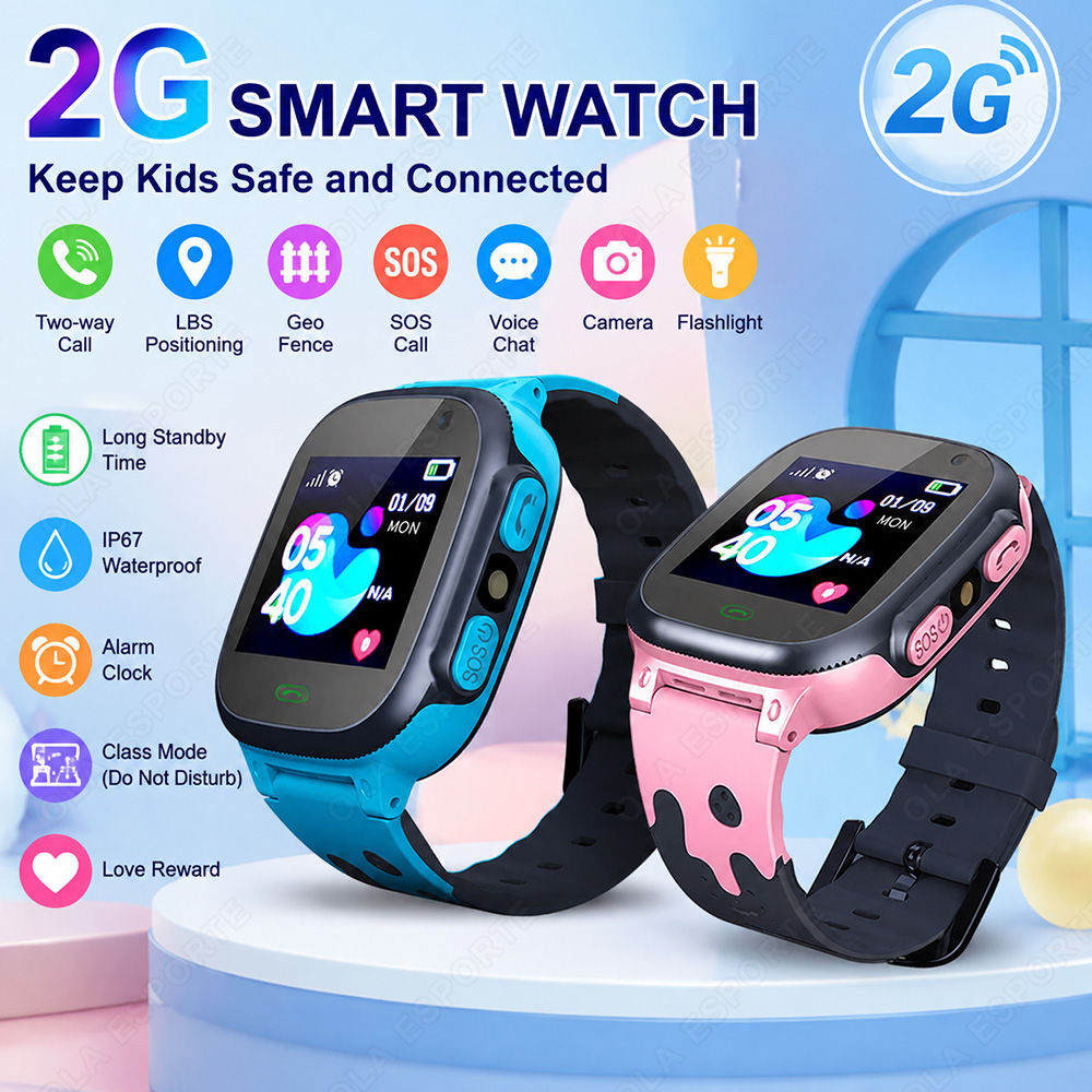 Smartwatch Watches For Kids With Gps - 새로운 어린이 스마트워치 HD 터치 스크린