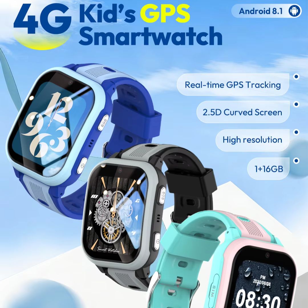 Smartwatch Watches For Kids With Gps - 원렉스 4G 키즈 스마트워치 KT41 GPS