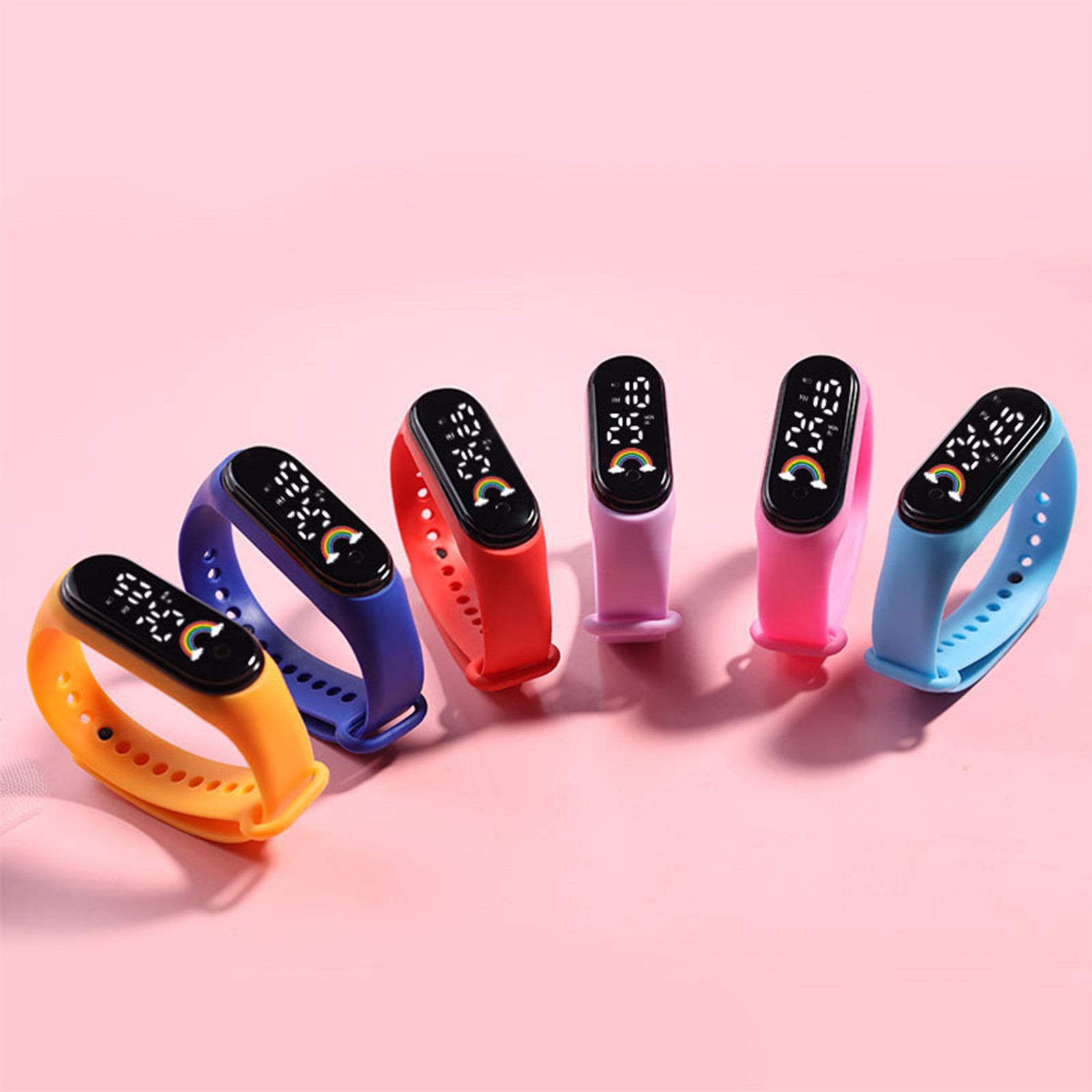 Smartwatch Digital Watches For Kid Girl - 어린이 스마트 워치 LED 디지털 손목