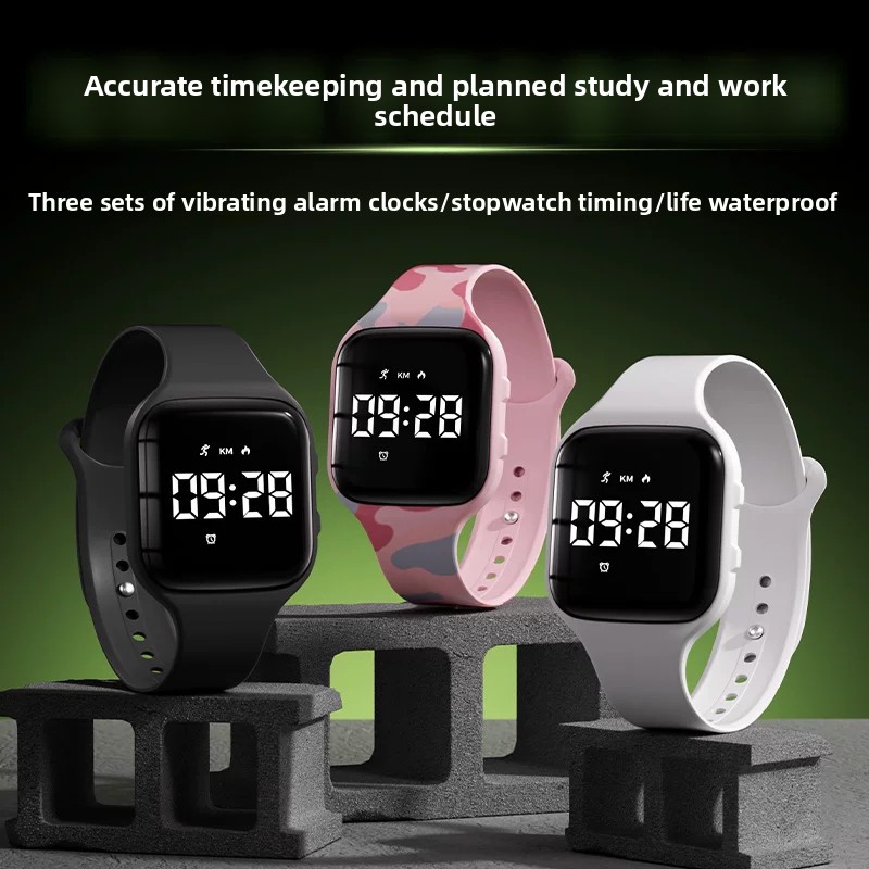 어린이용 LED 디지털 무음 진동 알람 스마트 워치,  - Smartwatch Watches For Kids 리뷰 및 가격