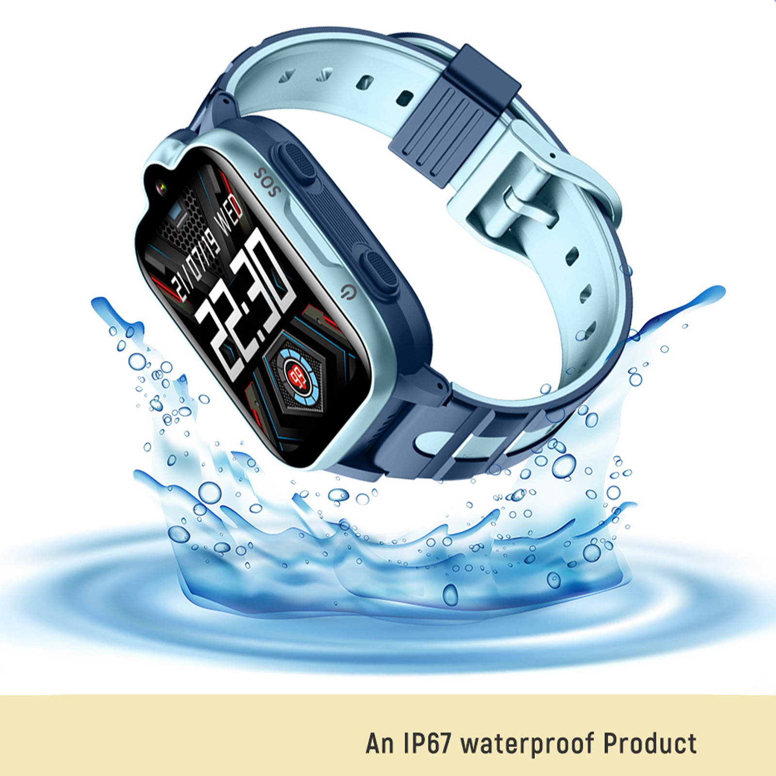 4G 스마트 어린이용 시계, 비디오 통화 및 음성 채팅 - Smartwatch Digital Watches For Kid Girl 리뷰 및 가격