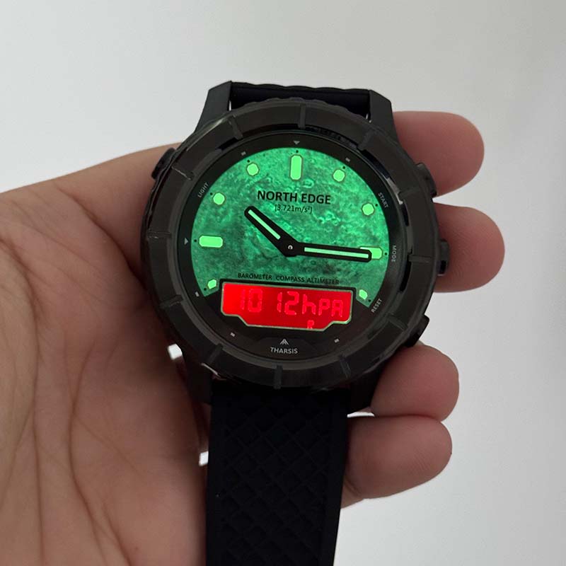 노스 엣지 타르시스 남성용 아웃도어 스포츠 시계, 3D - Altimeter Compass Watch 리뷰 및 가격