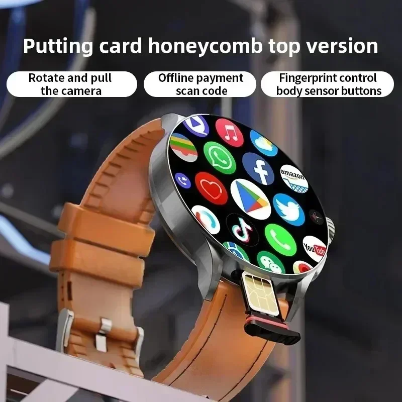 새로운 GT200 5G 스마트워치: SIM 카드 슬롯, - Smartwatch Watches Price 리뷰 및 가격