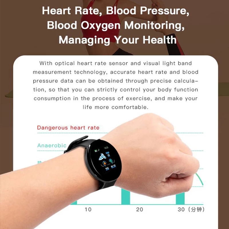 어린이 스마트 디지털 손목 시계 혈압 방수 Smartw - Smartwatch Watches For Girls 리뷰 및 가격
