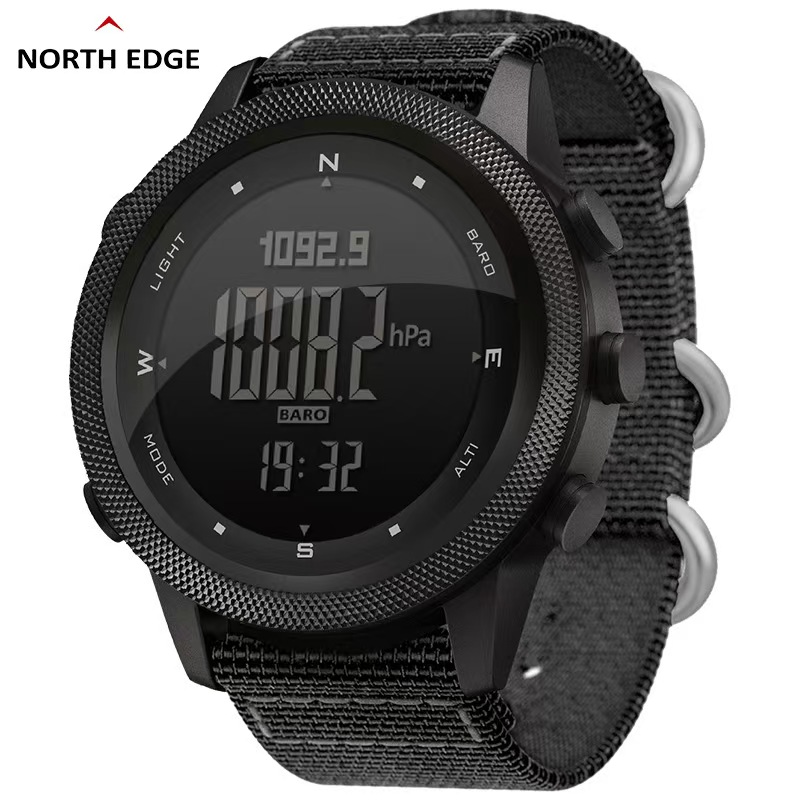 노스 엣지 아파치46 남성용 아웃도어 스포츠 시계, 고 - Altimeter Compass Watch 리뷰 및 가격