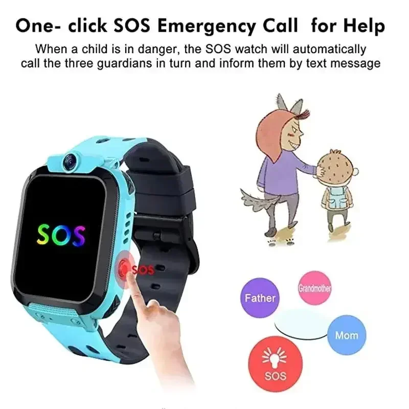 레노버 신형 스마트 워치, SOS 기능, 분실 방지,  - Smartwatch Watches For Kids With Gps 리뷰 및 가격