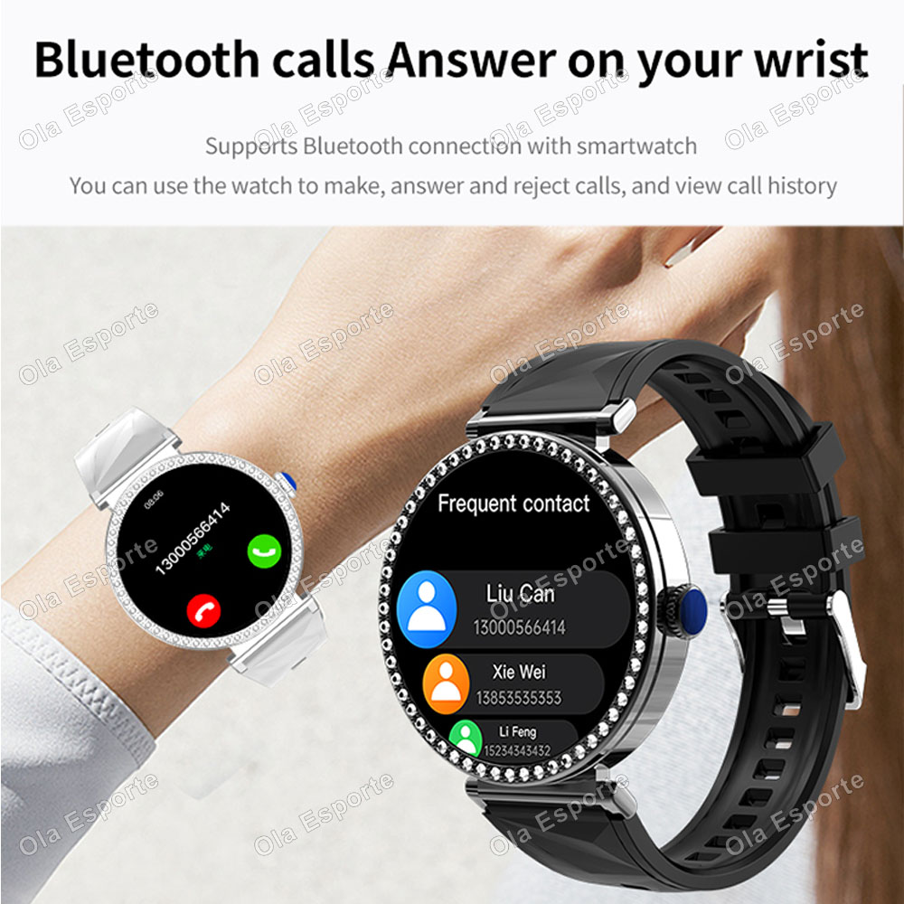 스마트워치 명품 패션 여성 생리 알림 블루투스 음악 여 - Watches Ladies Smartwatch 리뷰 및 가격