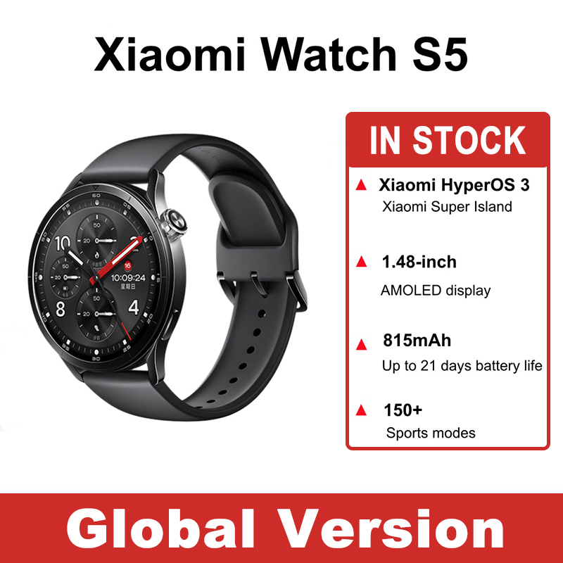 글로벌 버전 샤오미 워치 S5 스마트워치 1.48인치  - Timex Watches Smartwatch 리뷰 및 가격