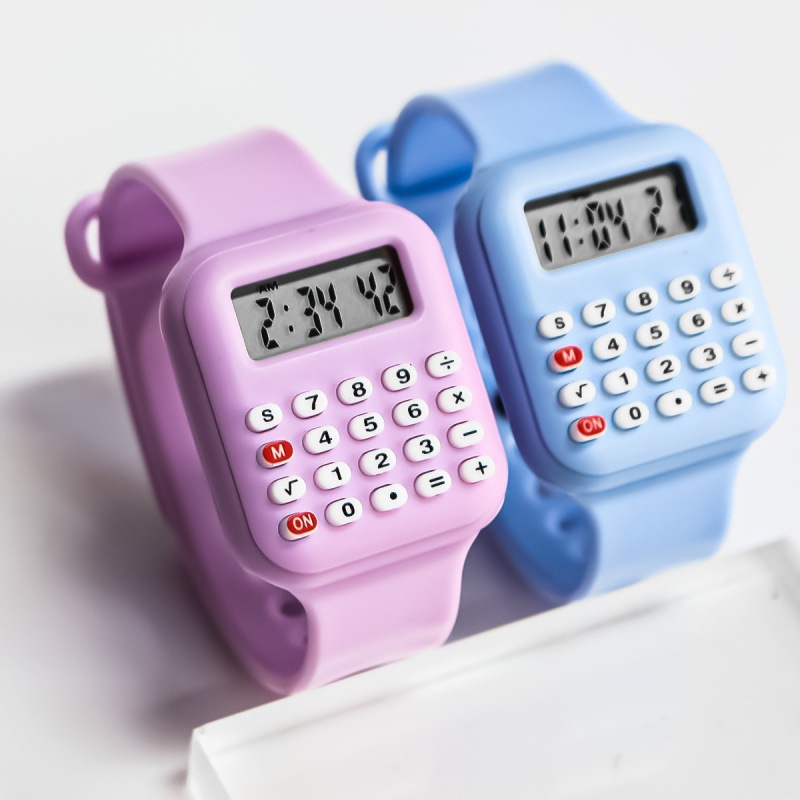 창의적인 어린이 학생용 계산기 스마트 시계 열쇠고리 L - Timex Watches Smartwatch 리뷰 및 가격