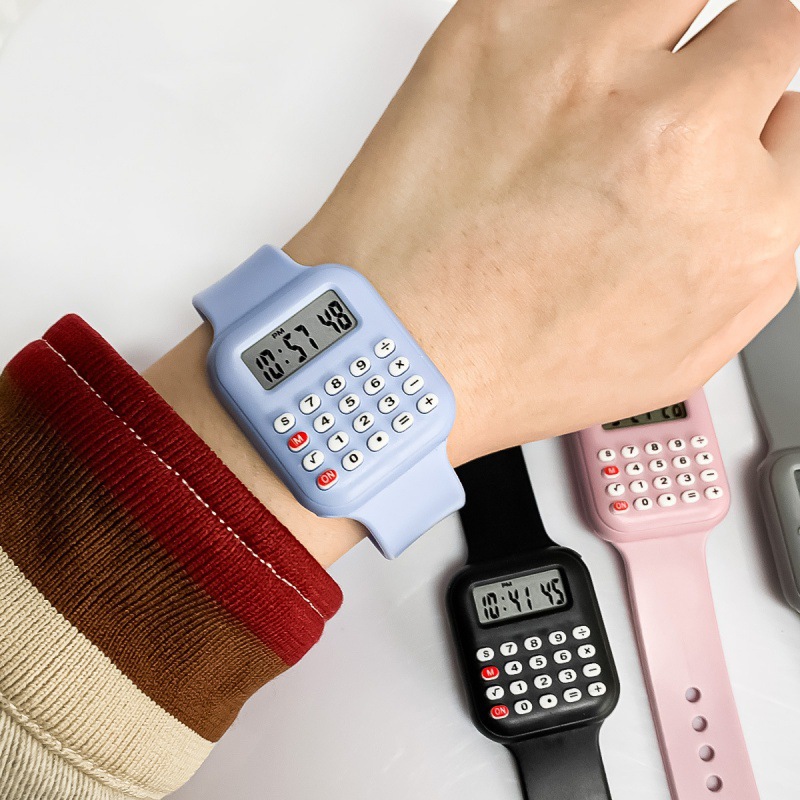 창의적인 어린이 학생용 계산기 스마트 시계 열쇠고리 L - Timex Watches Smartwatch 리뷰 및 가격