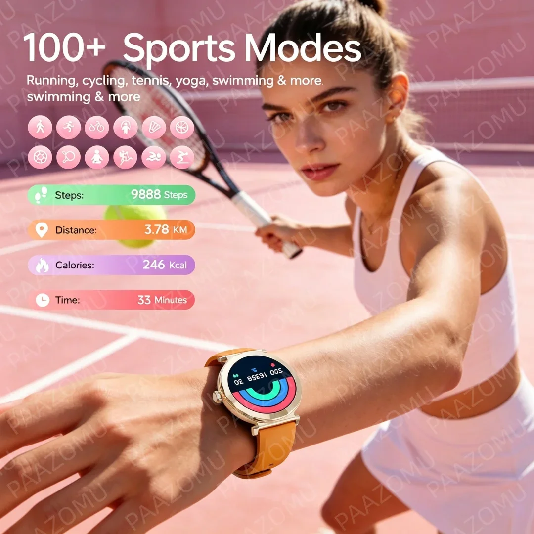 로즈 골드 여성용 스마트워치 2026, 블루투스 통화, - Watches Ladies Smartwatch 리뷰 및 가격