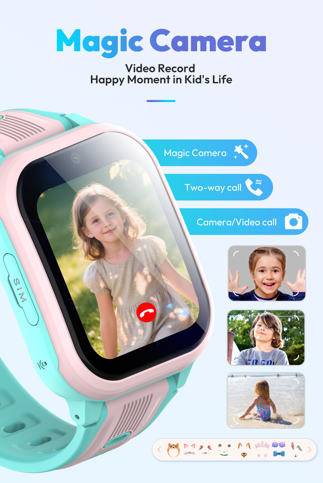 KT41 스마트워치 - 4G폰 어린이용 시계 - 고해상 - Smartwatch Watches For Kids With Gps 리뷰 및 가격
