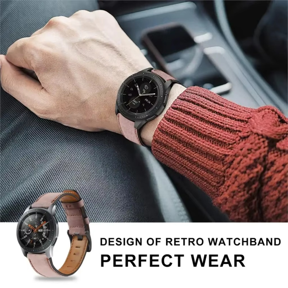 삼성 갤럭시 워치 6, 5, 4 클래식용 빈티지 가죽  - Smartwatch Vintage Watches For Women 리뷰 및 가격